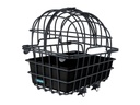 Animalbasket (XL, Fix System, rear, black matt, 50x36cm, height 50cm)