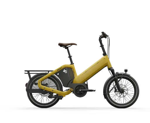[P5S-PL5-5MC-YES] Bike43 Short Bosch Performance Line 540Wh-Nexus5-Chain manual-Lemon Yellow