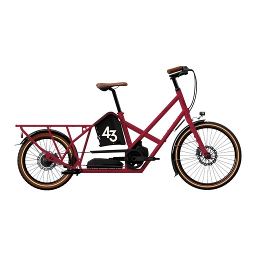 [P3-BC5-VM-RES] Bike43 Long Bosch Cargo Line 800Wh-Enviolo manual-Raspberry